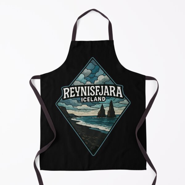 Item preview, Reynisfjara Beach Iceland Stained Glass Art designed and sold by TomFrontierArt.
