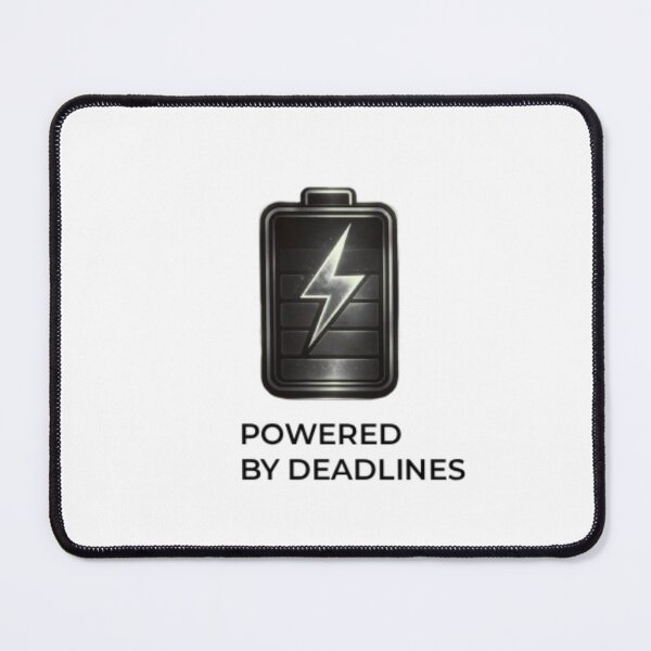 Item preview, Powered by Deadlines – Minimal Work Icon Design designed and sold by Winstelton.