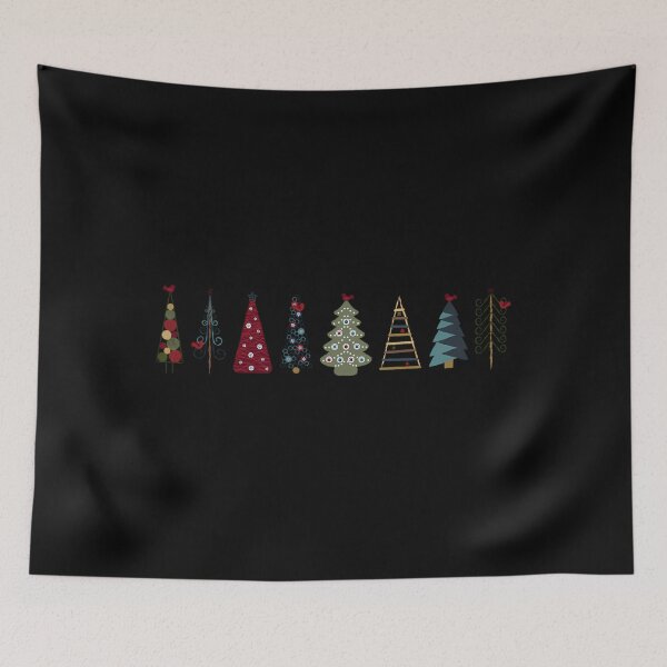 Item preview, Minimal Christmas Trees Pattern designed and sold by uxwmntib22.