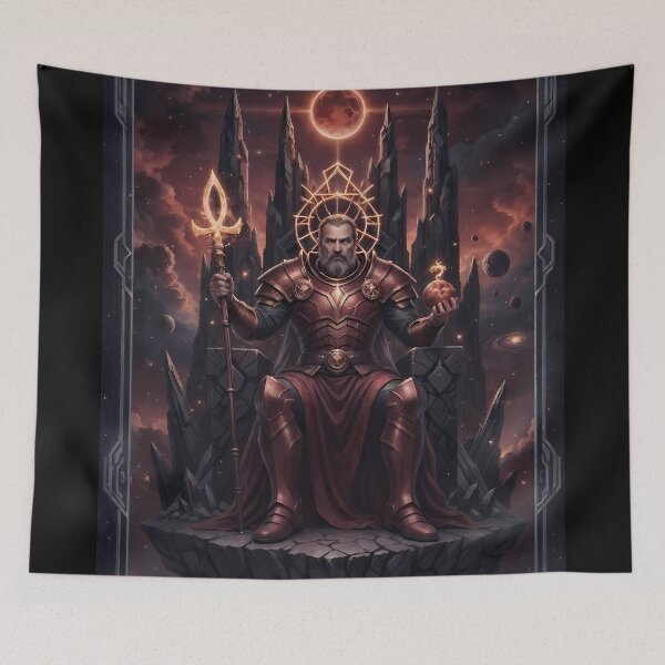 Item preview, IV The Emperor - Cosmic Tarot Edition designed and sold by KYOFRAME.