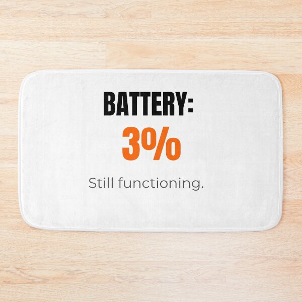 Item preview, Battery: 3% - Still Functioning designed and sold by Teenomix.