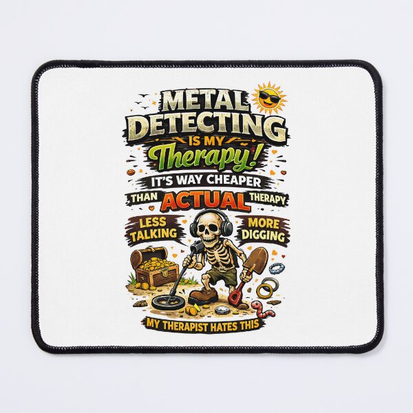 Item preview, Metal Detecting - Funny designed and sold by MarkColeImaging.