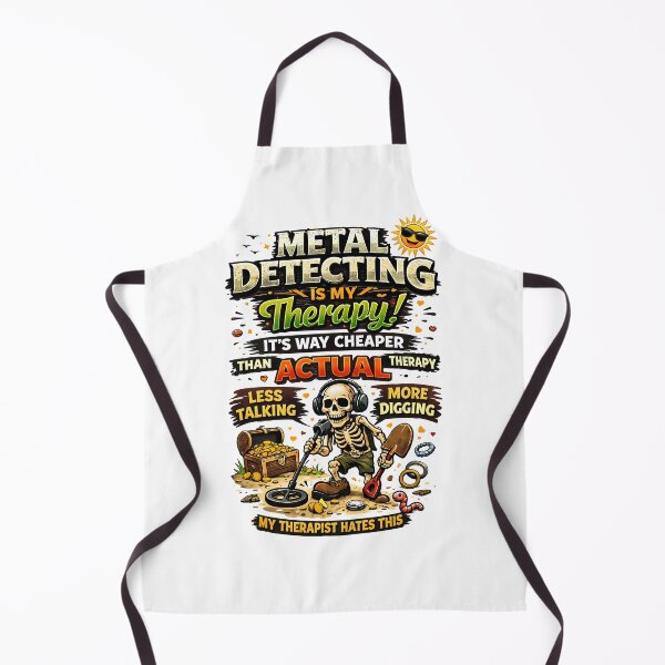 Item preview, Metal Detecting - Funny designed and sold by MarkColeImaging.