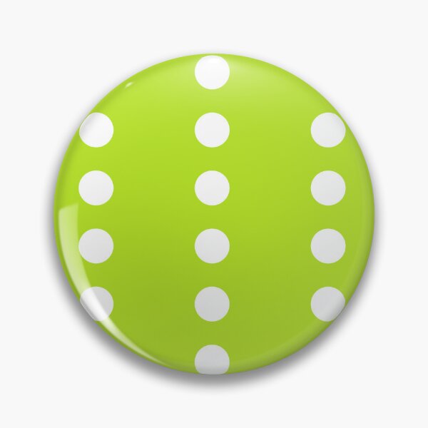 Item preview, White Line Polka Dots on Neon Lime Green designed and sold by POLKAIWERX.