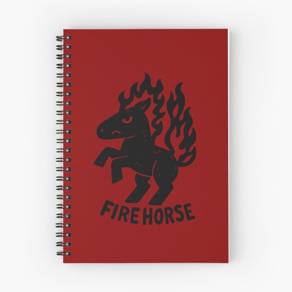 Item preview, Fire Horse Art in black designed and sold by FunnehGacha.