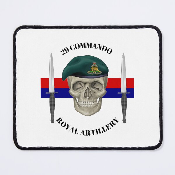Item preview, 29 Commando Royal Artillery Skull designed and sold by Bootneckstore.