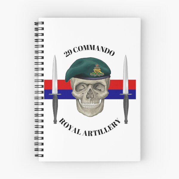 Item preview, 29 Commando Royal Artillery Skull designed and sold by Bootneckstore.