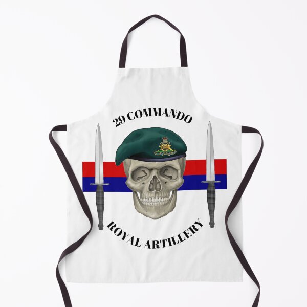 Item preview, 29 Commando Royal Artillery Skull designed and sold by Bootneckstore.