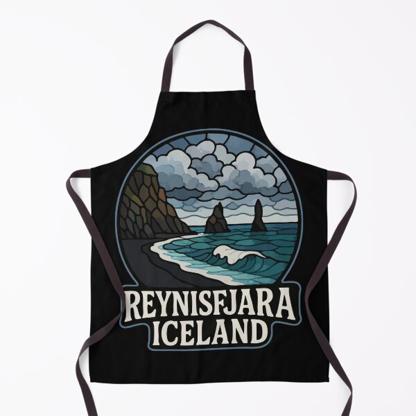 Item preview, Reynisfjara Iceland Stained Glass Art designed and sold by TomFrontierArt.