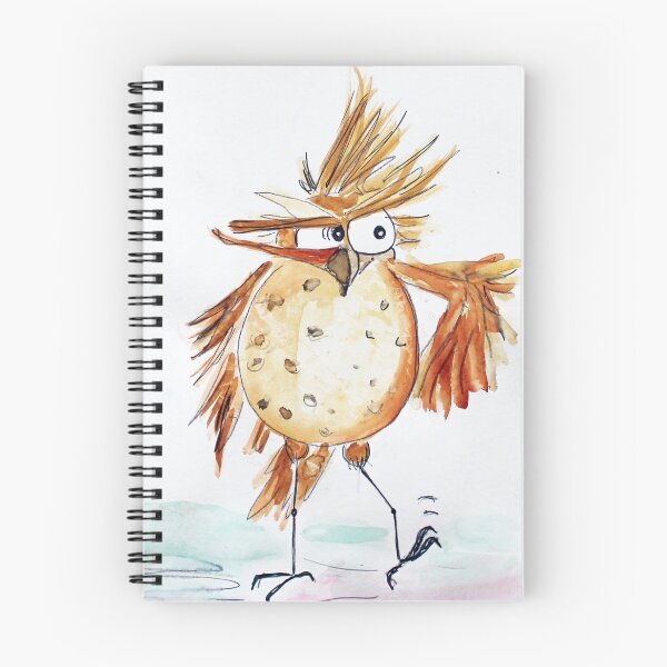 Item preview,  Grumpy Cartoon Bird designed and sold by ZiehrArt.