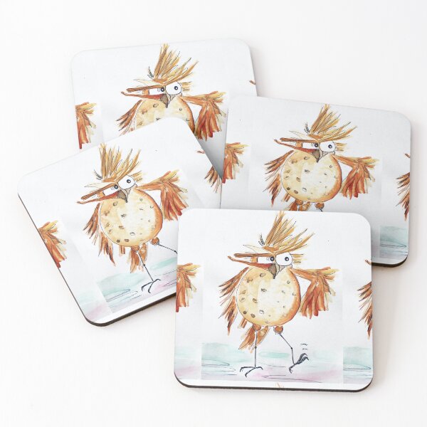 Item preview,  Grumpy Cartoon Bird designed and sold by ZiehrArt.