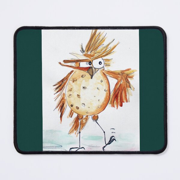 Item preview,  Grumpy Cartoon Bird designed and sold by ZiehrArt.