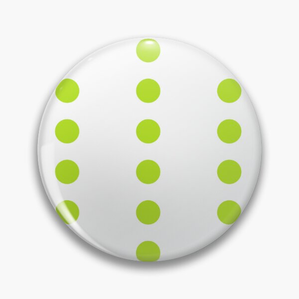 Item preview, Neon Lime Green Polka Dots on White  designed and sold by POLKAIWERX.