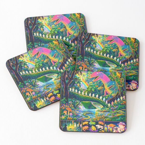 Item preview, Neon Jurassic designed and sold by Matinez Pink.