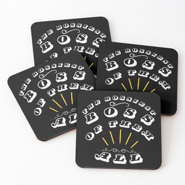 Item preview, Bossiest Boss Of Them All Sassy Statement designed and sold by CamilasPrints.