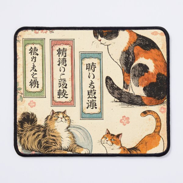 Item preview, Neko no Shūsei (Cat Habits) designed and sold by Matinez Pink.
