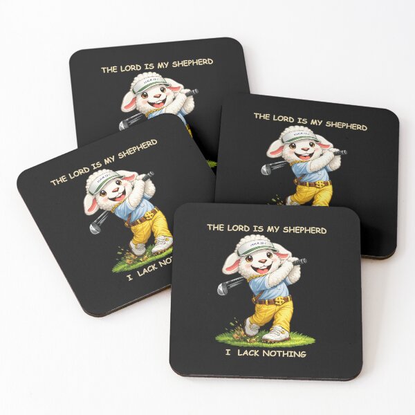 Item preview, The Lord is my Shepherd I lack nothing (golf) 1 designed and sold by Warih.