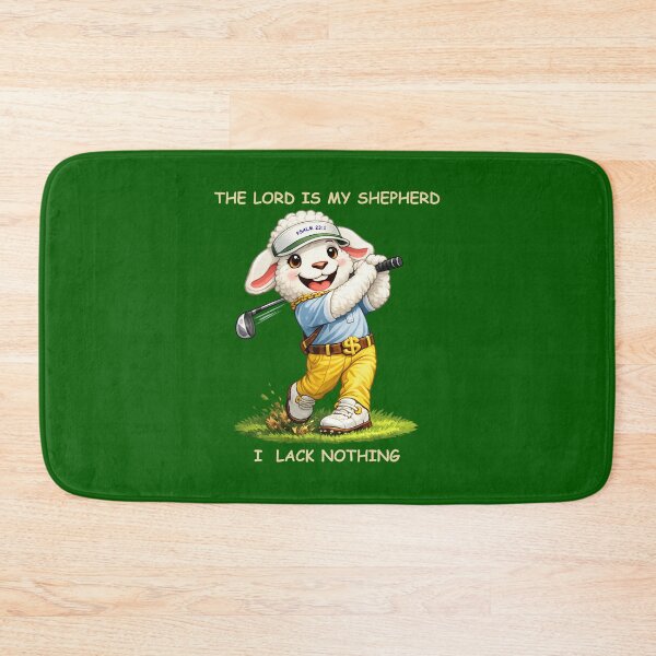 Item preview, The Lord is my Shepherd I lack nothing (golf) 1 designed and sold by Warih.