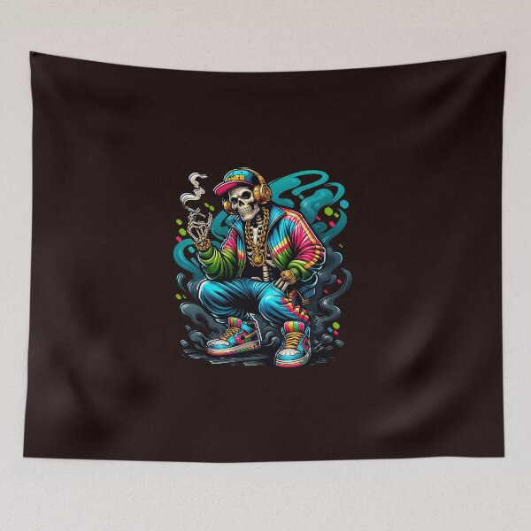 Item preview, Urban Afterlife – Streetwear Skeleton designed and sold by zbigniewcz.