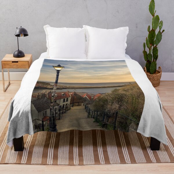 Item preview, Whitby 199 Steps Sunset designed and sold by RJW Images.