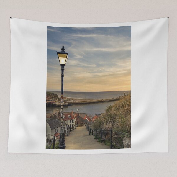 Item preview, Whitby 199 Steps Sunset designed and sold by RJW Images.