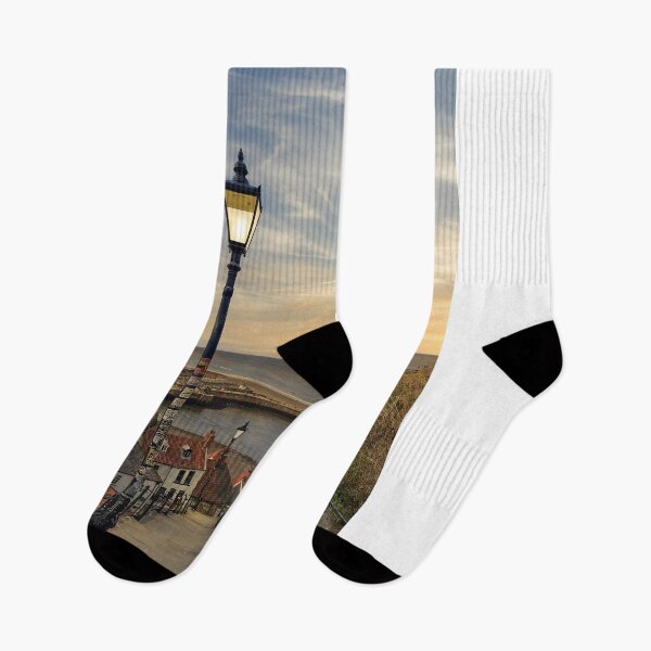 Item preview, Whitby 199 Steps Sunset designed and sold by RJW Images.