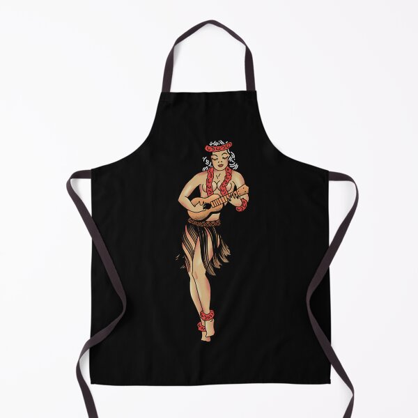 Item preview, Vintage Hula Dancers Pattern designed and sold by uxwmntib22.