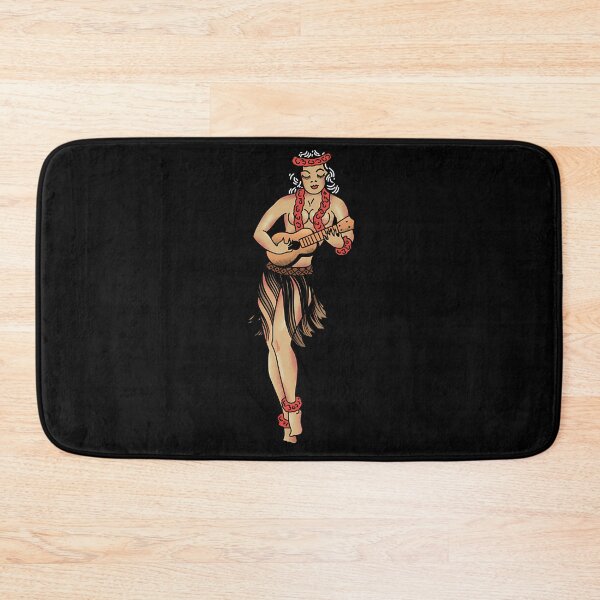 Item preview, Vintage Hula Dancers Pattern designed and sold by uxwmntib22.
