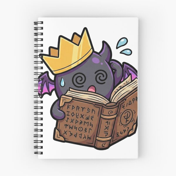 Item preview, Zot the Tiny Demon: Confused by Magic Book (Funny Study Sticker) designed and sold by ColorTheoryLab.