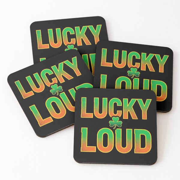 Aperçu de l'œuvre Lucky Loud – Slogan de la Saint-Patrick créée et vendue par PunchDrop.