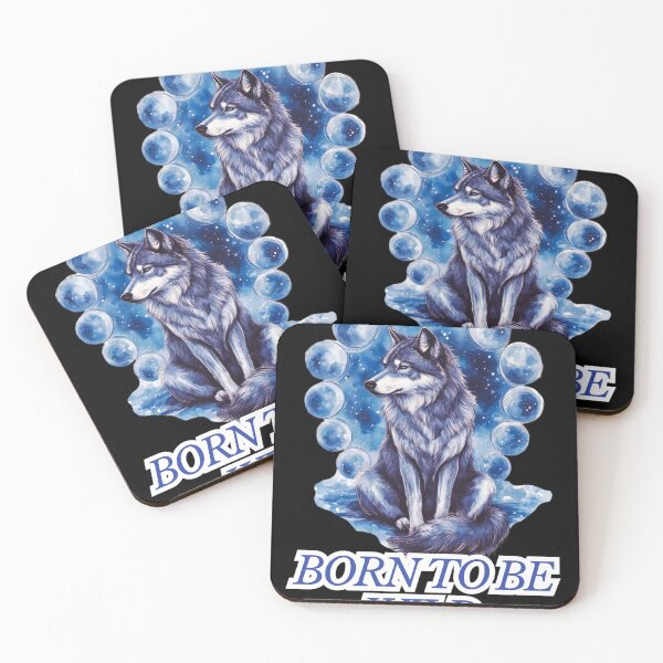 Item preview, Born to be wild - wolf  designed and sold by Palmtree94.
