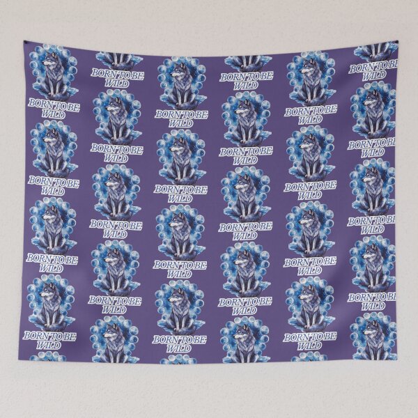 Item preview, Born to be wild - wolf  designed and sold by Palmtree94.