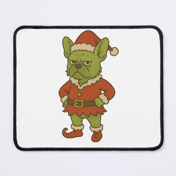 Item preview, French Bulldog Grinch designed and sold by Room303Ltd.