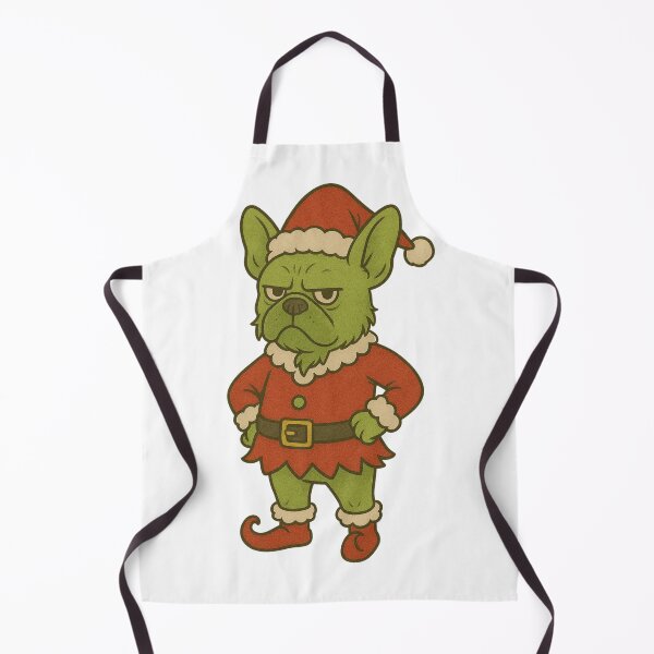 Item preview, French Bulldog Grinch designed and sold by Room303Ltd.