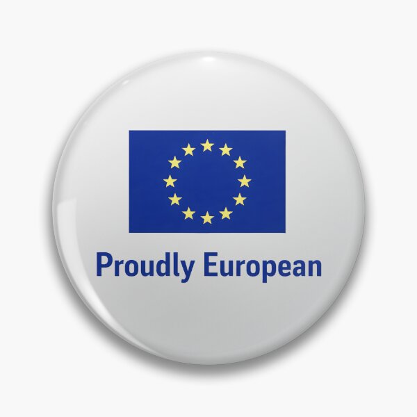 Item preview, Proudly European European Union Flag designed and sold by HowToCanadian.