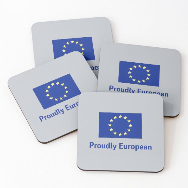Item preview, Proudly European European Union Flag designed and sold by HowToCanadian.