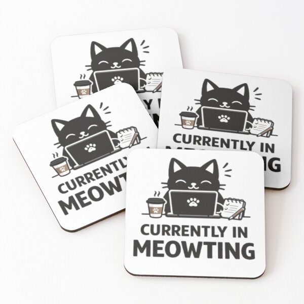Item preview, Currently in Meowting – Funny Cat Work From Home Design designed and sold by Winstelton.