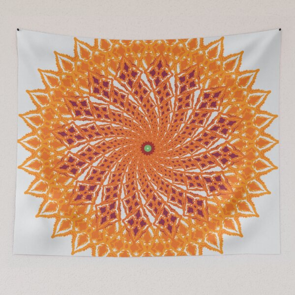 Item preview, Inner Green Wisdom Mandala designed and sold by OIL Pattern Design .