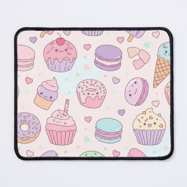 Item preview, Kawaii Pastel Dessert and Sweet Treats Pattern designed and sold by Tripple A Creations.