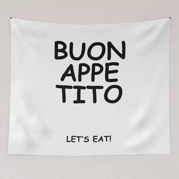 Item preview, Buon Appetito designed and sold by Dondonmart.