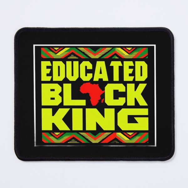 Item preview, Educated Black King Shirt – African Pride, Melanin Power, Pan-African Colors, Empowerment Gift designed and sold by Bright Nest Studio.