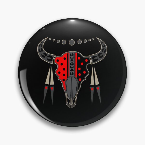 Item preview, Buffalo Skull and Feathers designed and sold by nqlcctulux48.