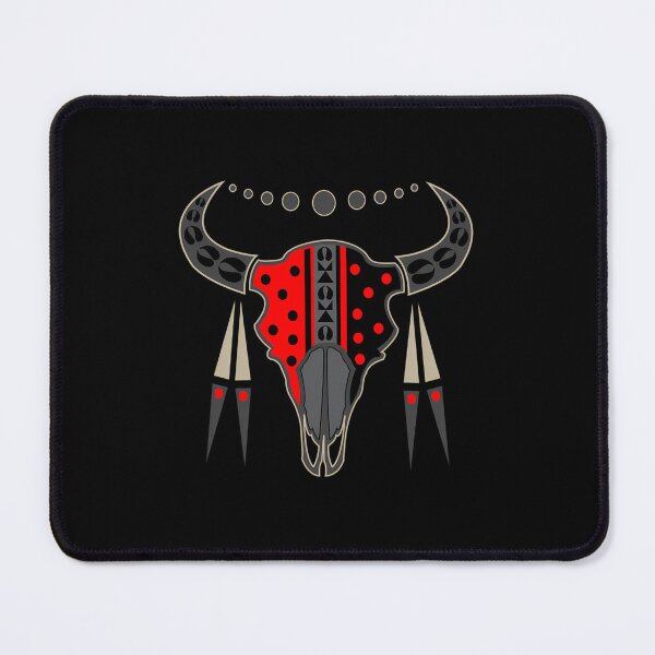 Item preview, Buffalo Skull and Feathers designed and sold by nqlcctulux48.