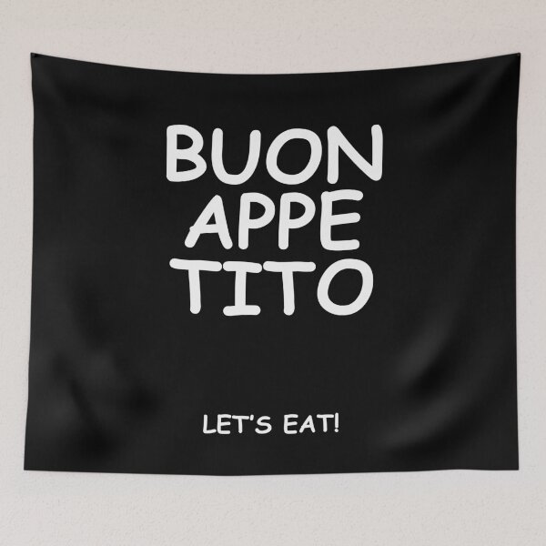 Item preview, Buon Appetito designed and sold by Dondonmart.