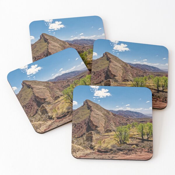 Item preview, La Cienaga Village Jujuy - Red Mountains of Argentina designed and sold by Keltoi-art.