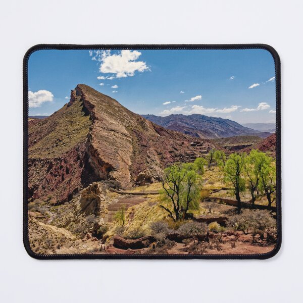 Item preview, La Cienaga Village Jujuy - Red Mountains of Argentina designed and sold by Keltoi-art.
