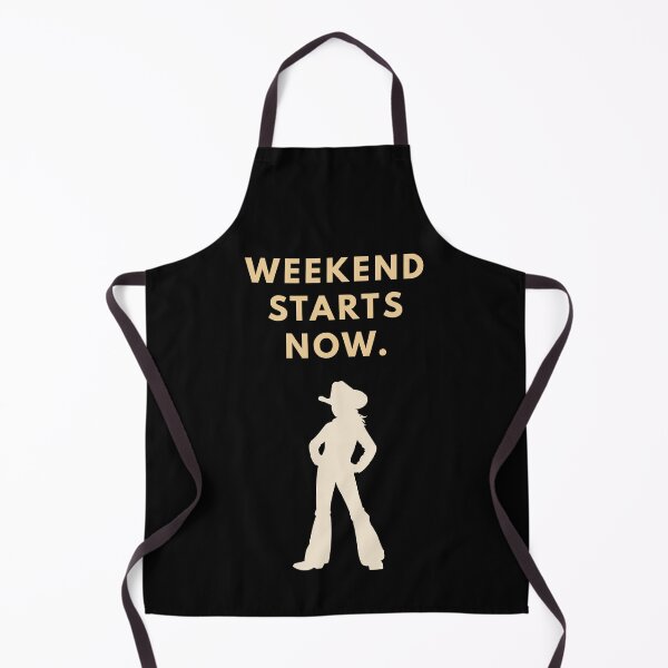Item preview, Weekend Starts Now – Dancing Cowboy Silhouette Quote - Minimal designed and sold by MK-Charlie.
