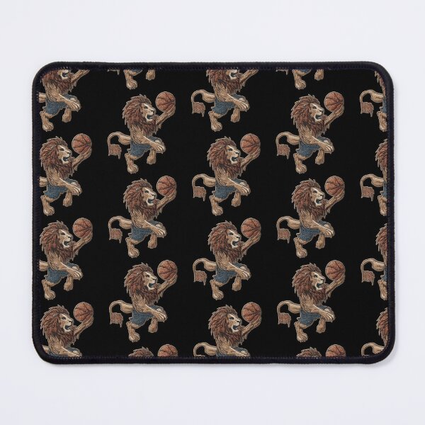 Item preview, Basketball Lion Patch Embroidery Fabric Stitched Patch designed and sold by HappyPatchClub.
