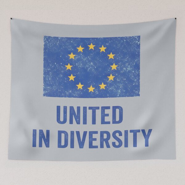 Item preview, European Union United In Diversity  designed and sold by HowToCanadian.