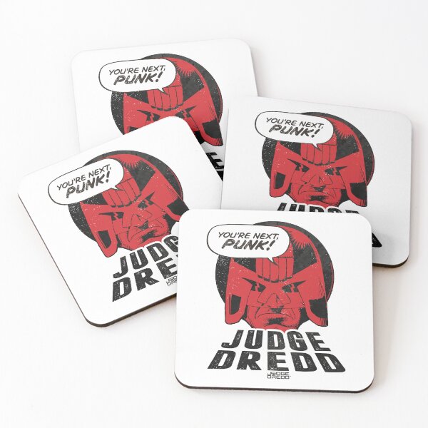 Item preview, Judge Dredd You're Next Punk Comic Text designed and sold by All-And-Every.